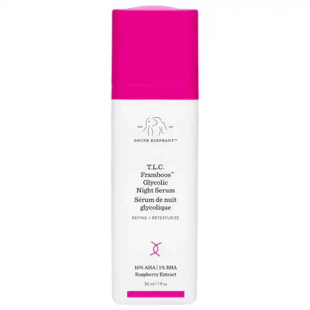 Drunk Elephant T.L.C. Framboos™ Glycolic Resurfacing Night Serum